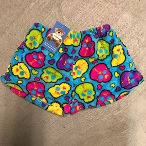Confetti and Friends Fuzzy Lounge Shorts